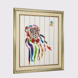 চাইনিজ রাশিচক্রযুক্ত আর্ট বারো প্রাণীর বানর হোম সজ্জা ফিতা পেইন্টিং সজ্জাসংক্রান্ত প্রাচীরের ঝুলন্ত ঝুলতে প্রস্তুত